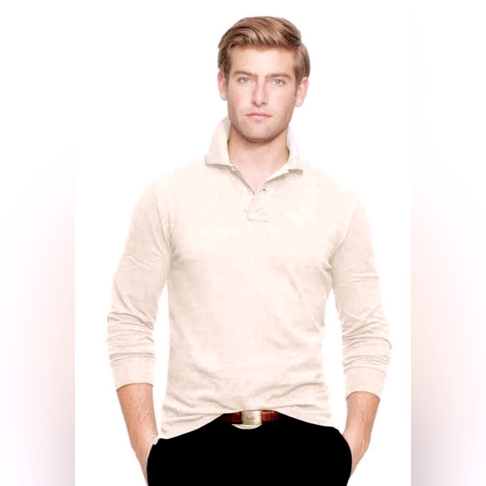 Double A long sleeve polo
